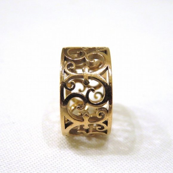 Tiffany Enchant Ring Rubed Metal Brand Accessory Women's - Picture 2 of 4